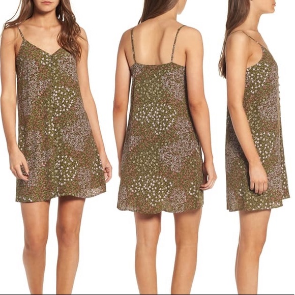 BP front button slip dress - small - Picture 2 of 2